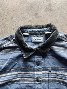 1990s L.L. Bean Flannel Snap Shirt