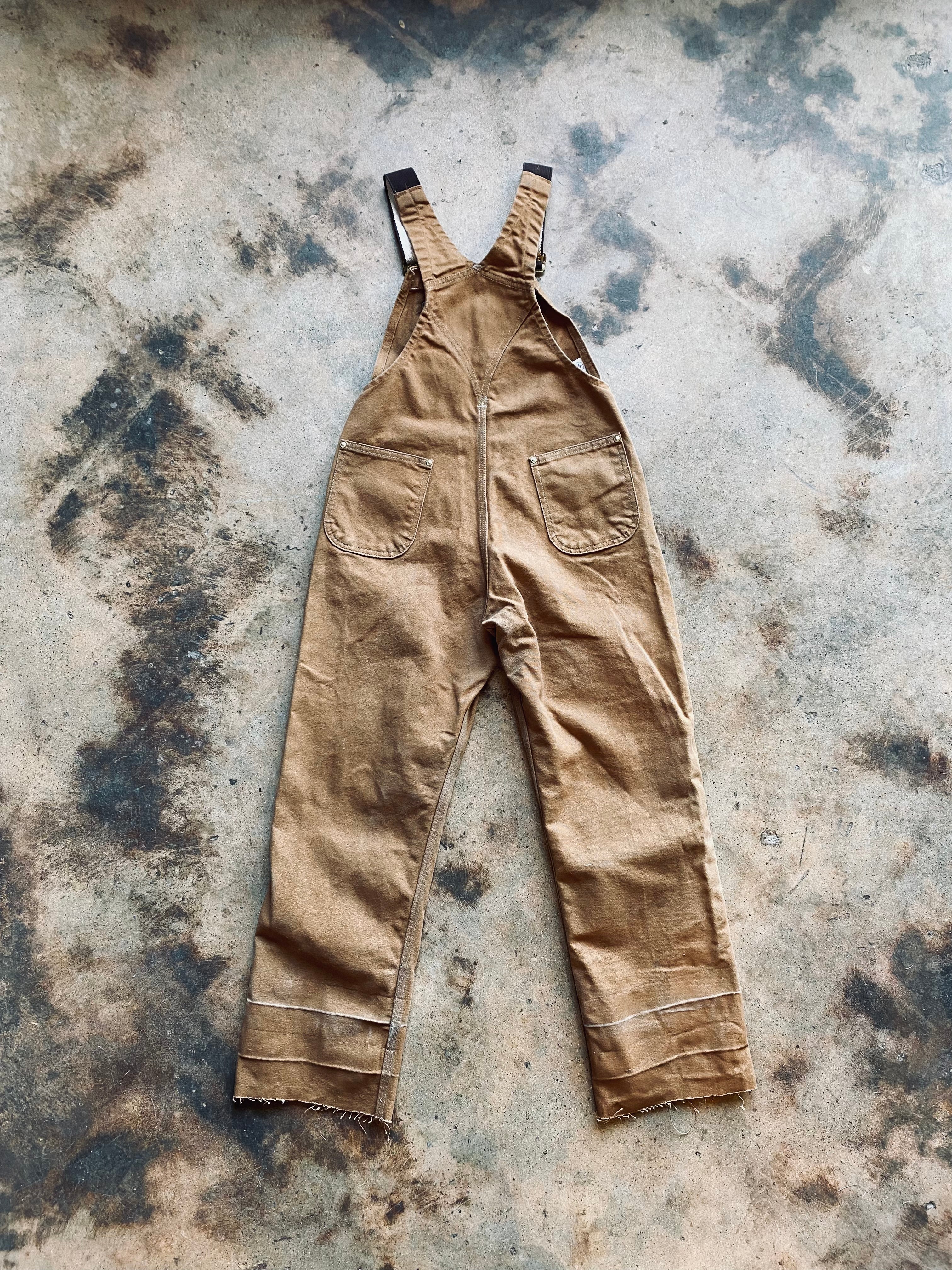 1990s Carhartt Reinforced Knee Overalls | X-Small