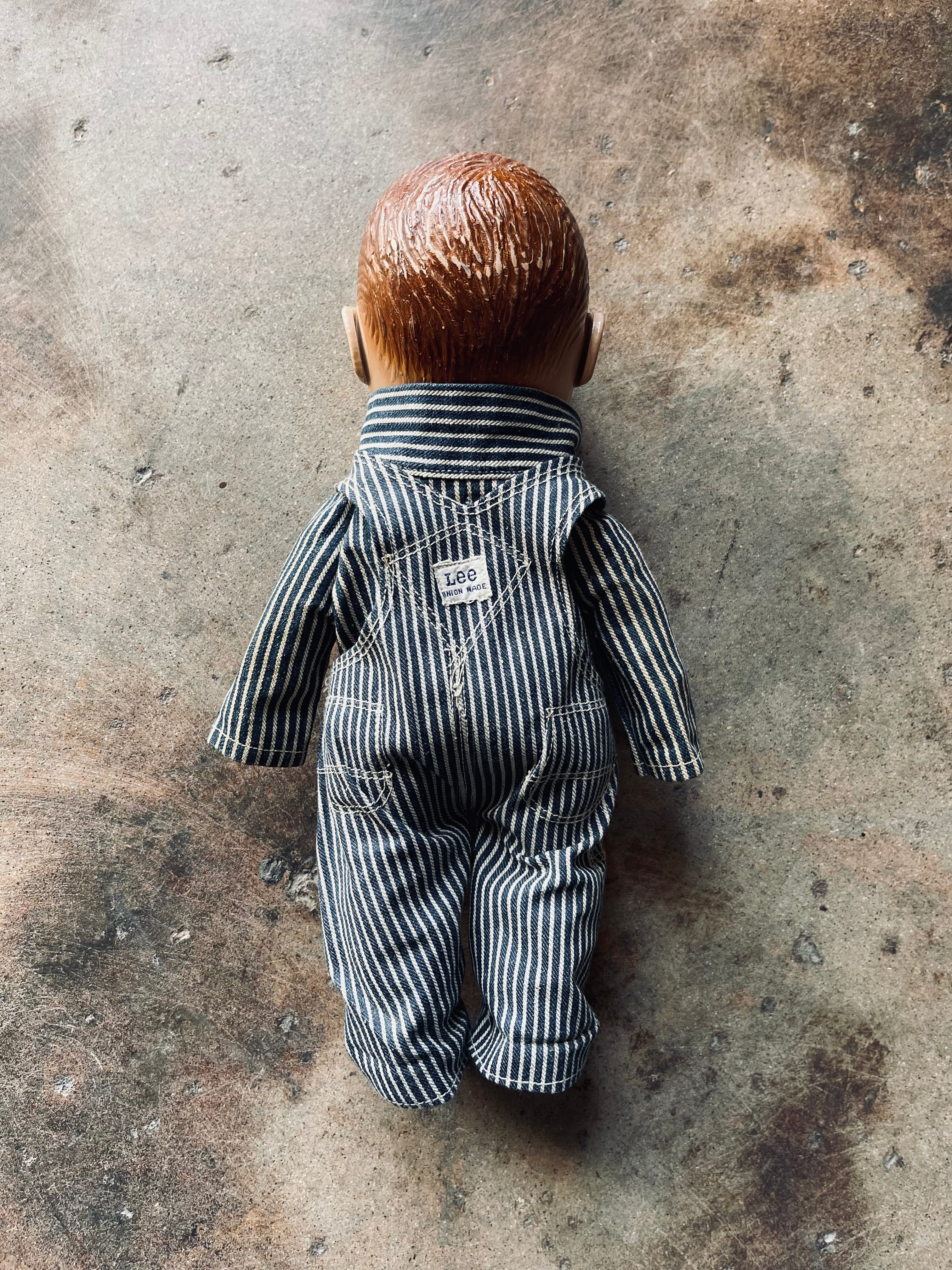 1950's-60's Original Buddy Lee Doll | Railroad Stripe – Nylo Wool