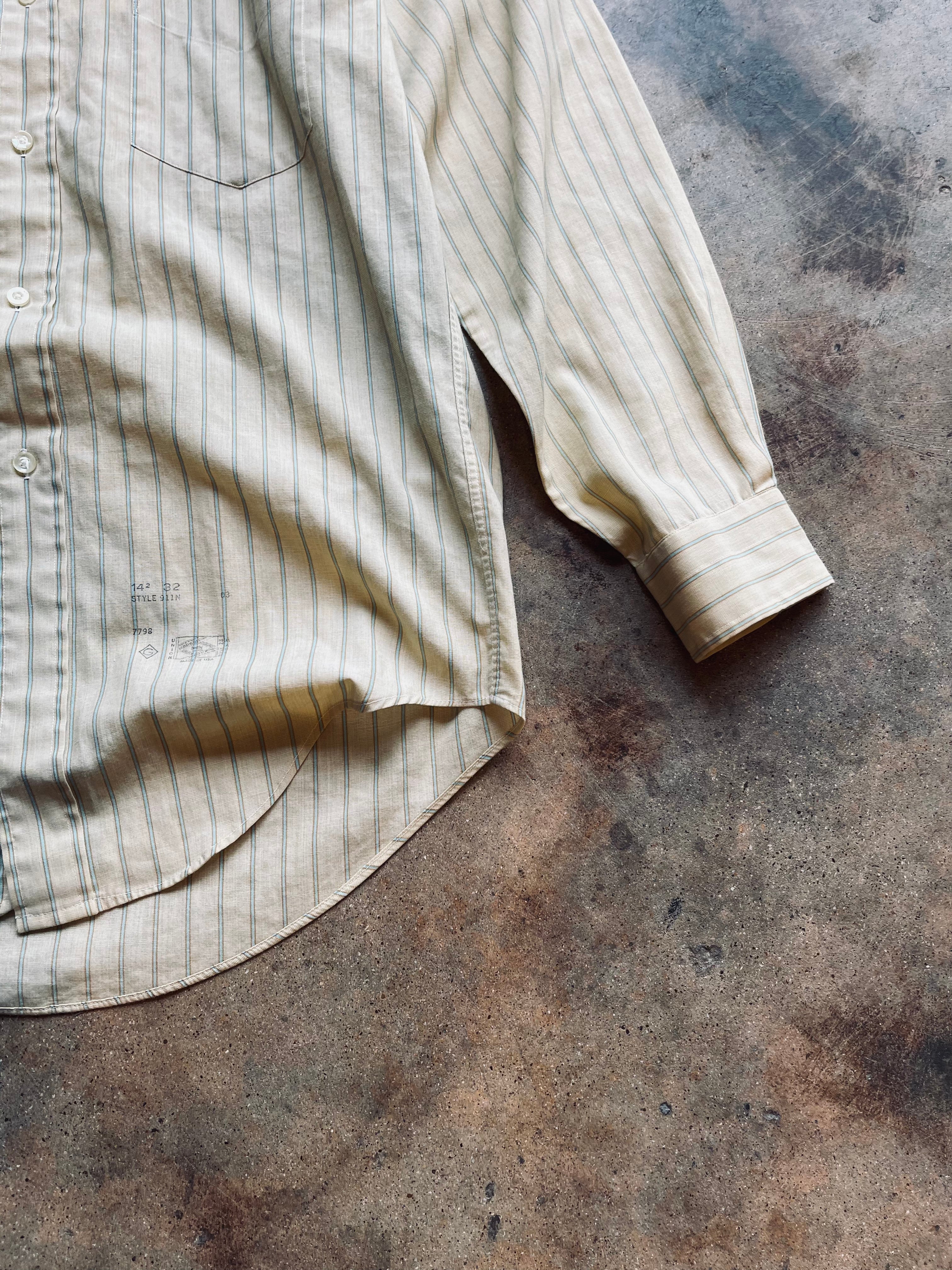 1960s Graves, Cox Striped Shirt