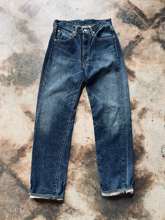 Take 5 Stormy Blue Straight Leg Selvedge Denim | 28X33