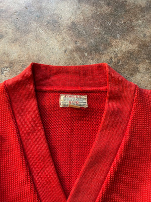 1930’s Sand Knit “N” Letterman Cardigan | Medium