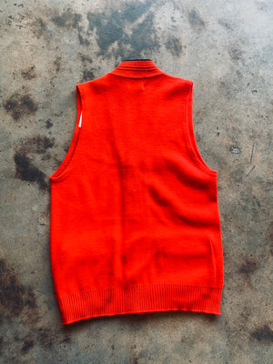 1960s Alan Crest Cardigan Vest | Small