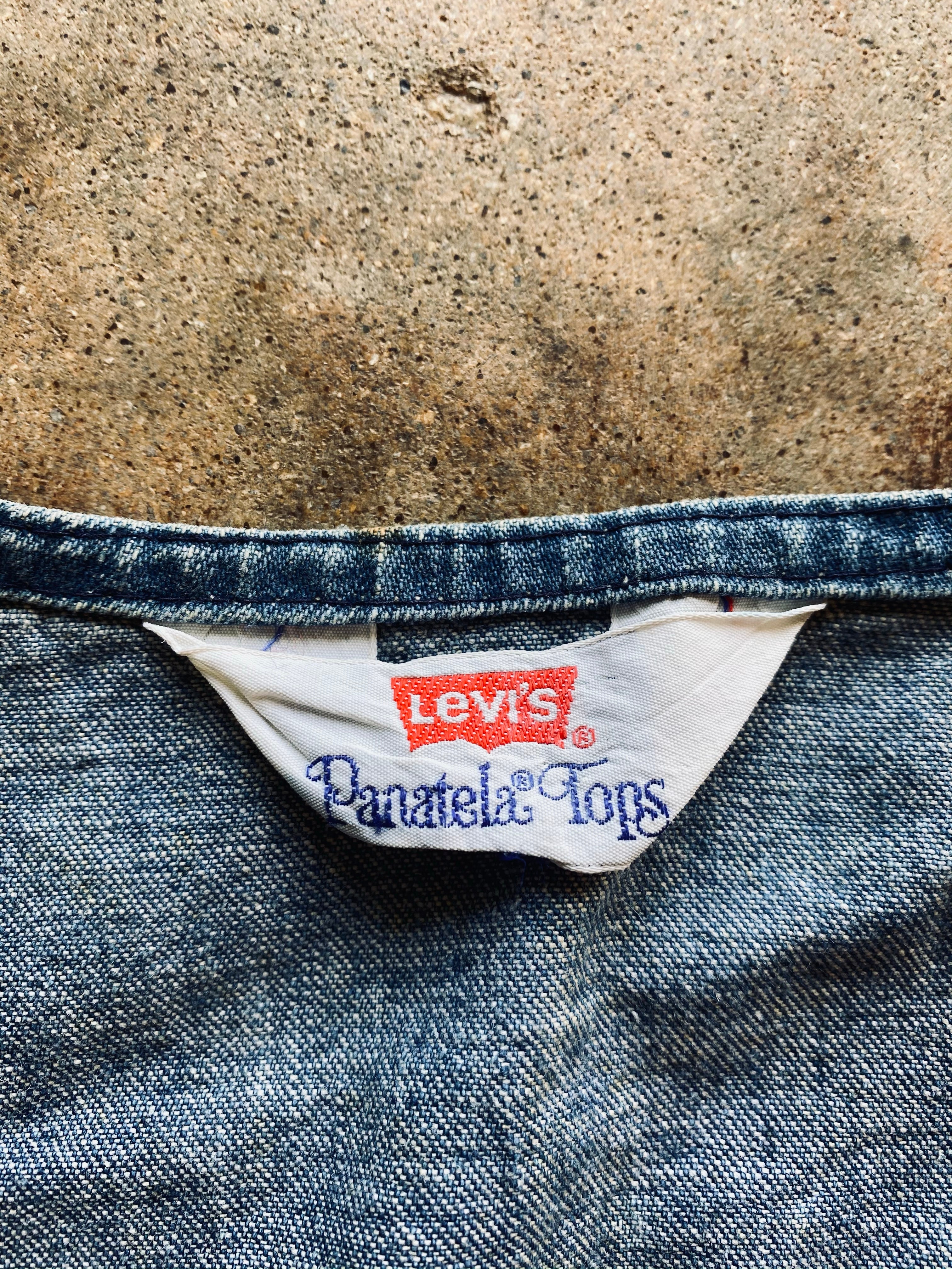 1970s Levi’s Panatela Tops Denim Vest | Large