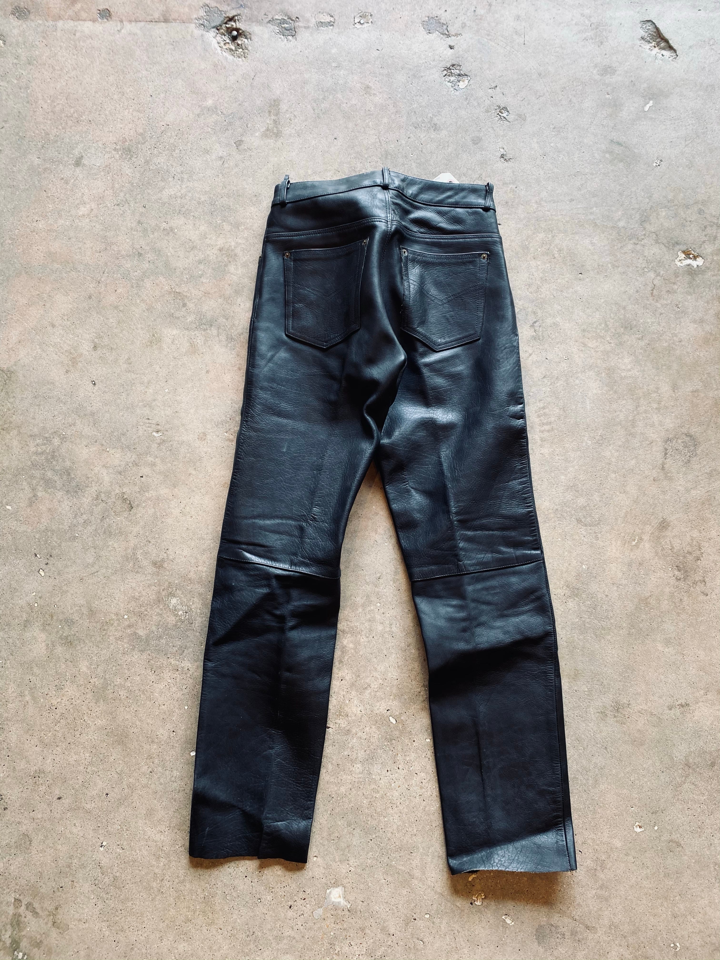1990s Vanguard Leather Trousers