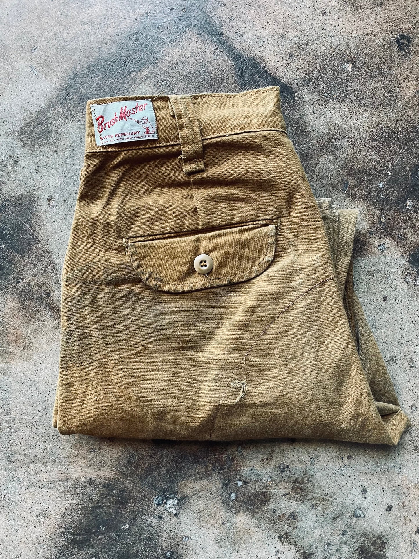 1960’s Brush Master Canvas Hunting Trouser | 30R