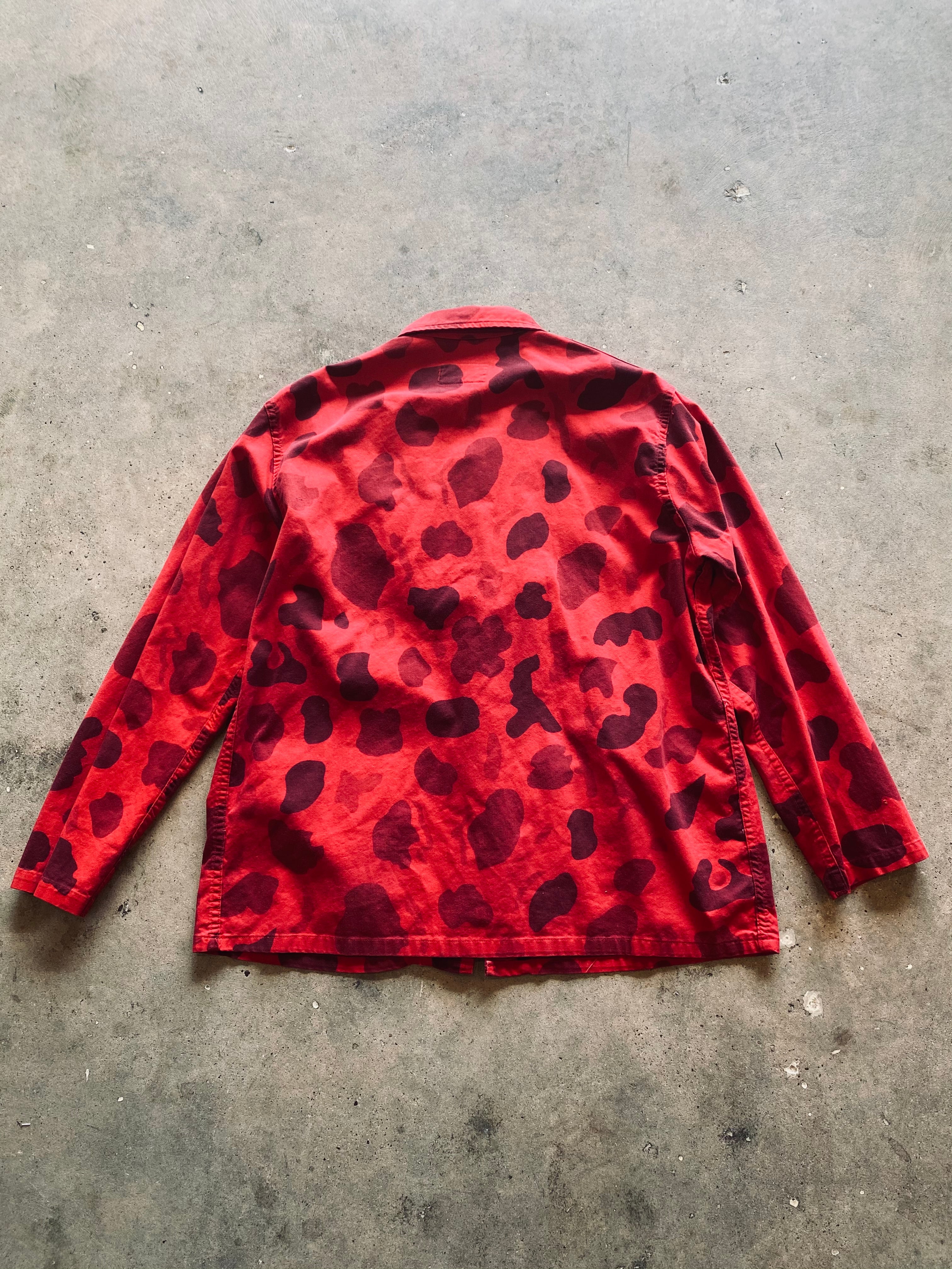 1970s Active Sportswear Camouflage Jacket