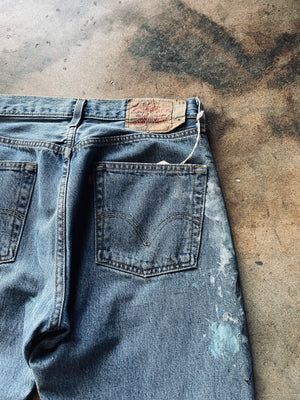 Vintage Levi’s Paint Splatter Denim | 30x28