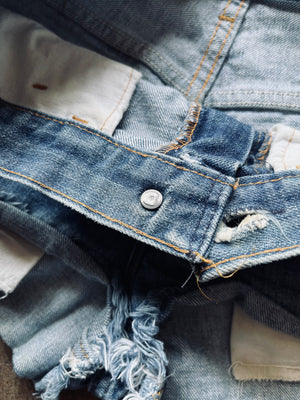 1970’s Levi’s Orange Tab Cut Off Denim Big E | 25