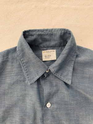 1960’s JCPenny “Big Mac” Selvedge Chambray Shirt | Large