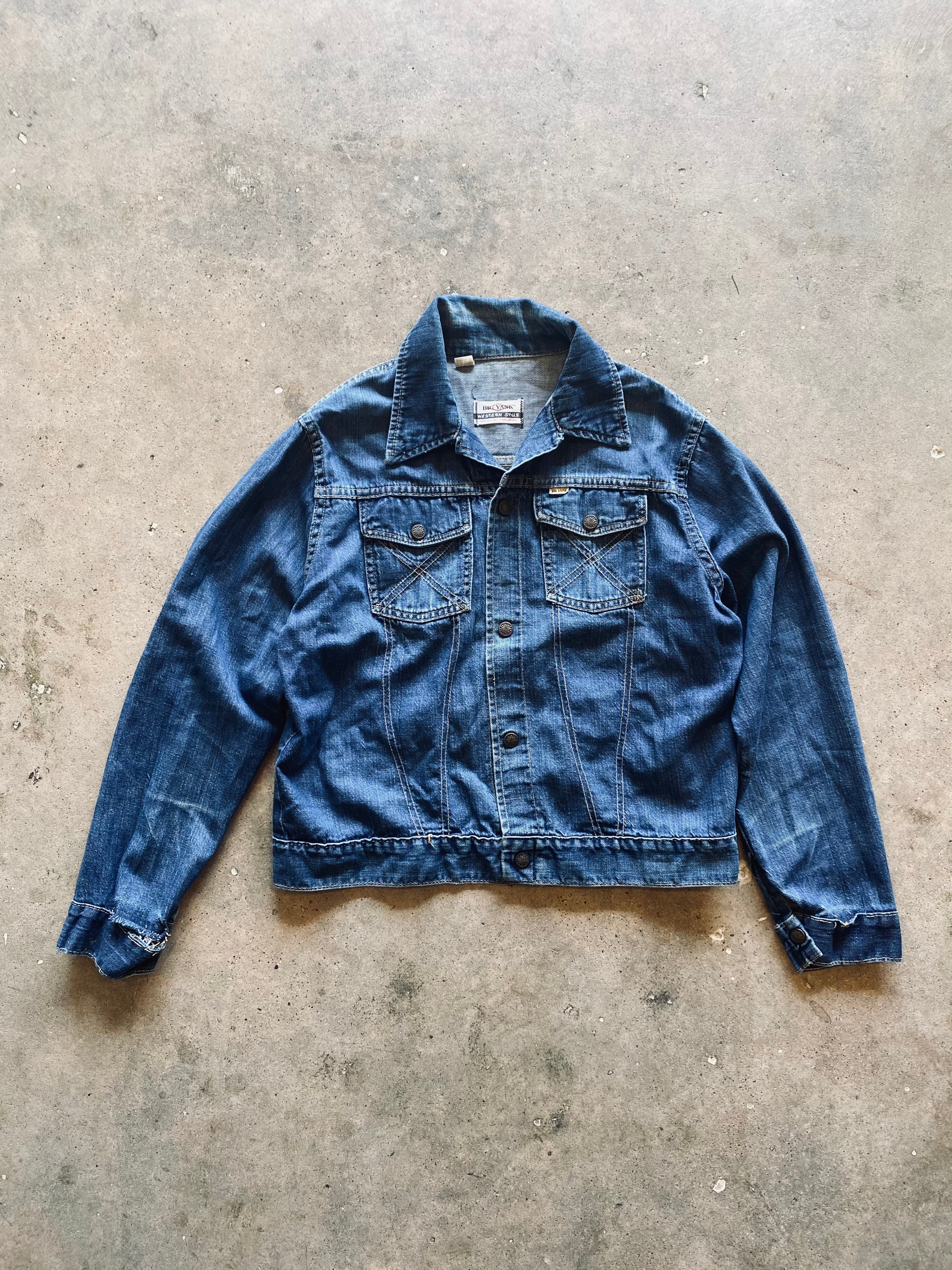 1960s Big Yank Selvedge Denim Jacket – Nylo Wool