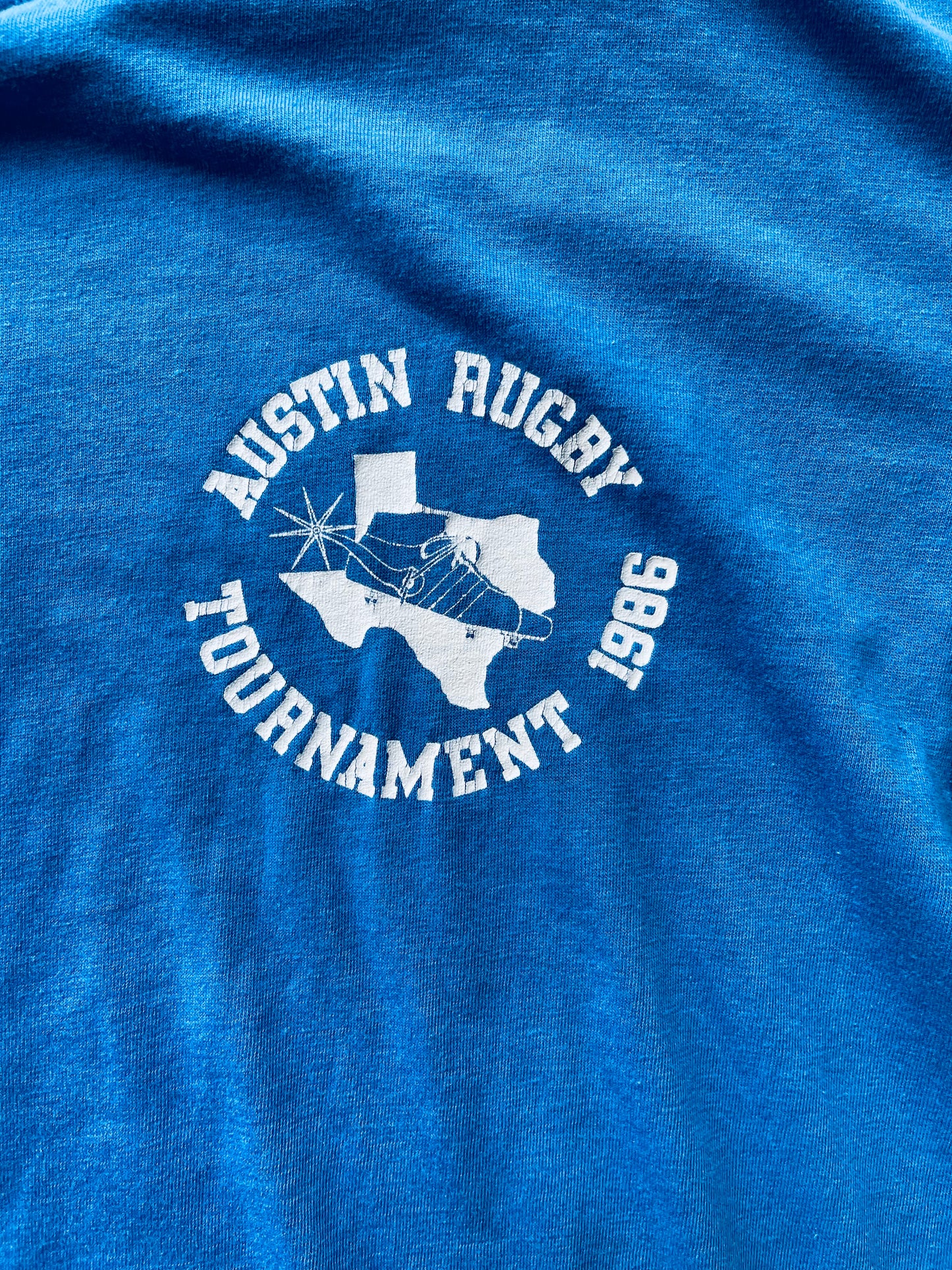 1986 Austin Rugby Tournament Tee | X-Large