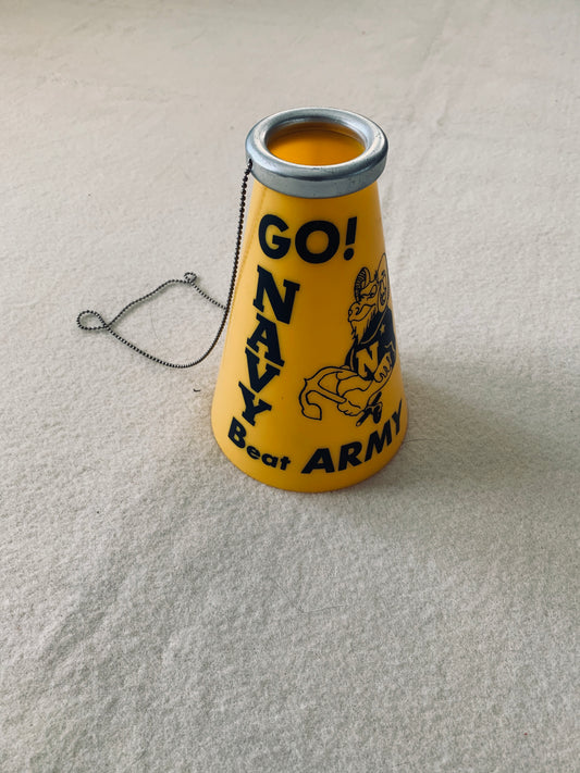 Vintage Navy vs Army Megaphone