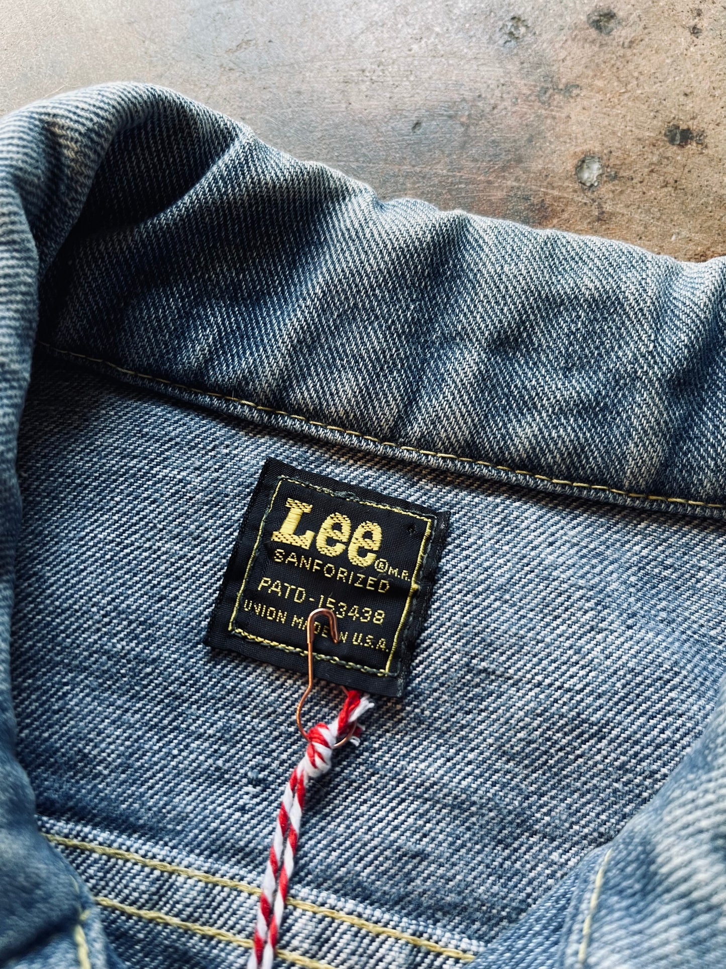 1960’s Lee Sanforized Denim Jacket | Small
