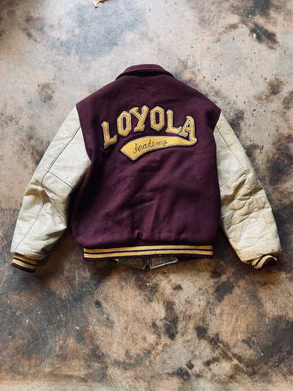 Vintage Loyola Academy Varsity Jacket | 40