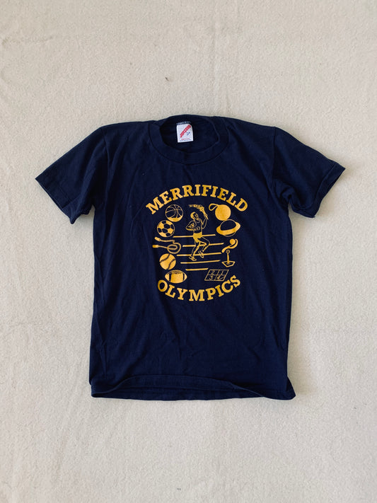 1980’s Kids Jerzees “Merrifield Olympics” | Kids Large