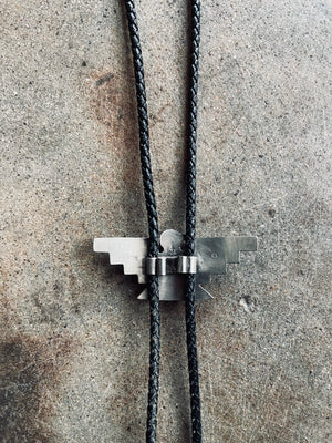 Vintage Bell Trading Post Thunderbird Bolo Tie