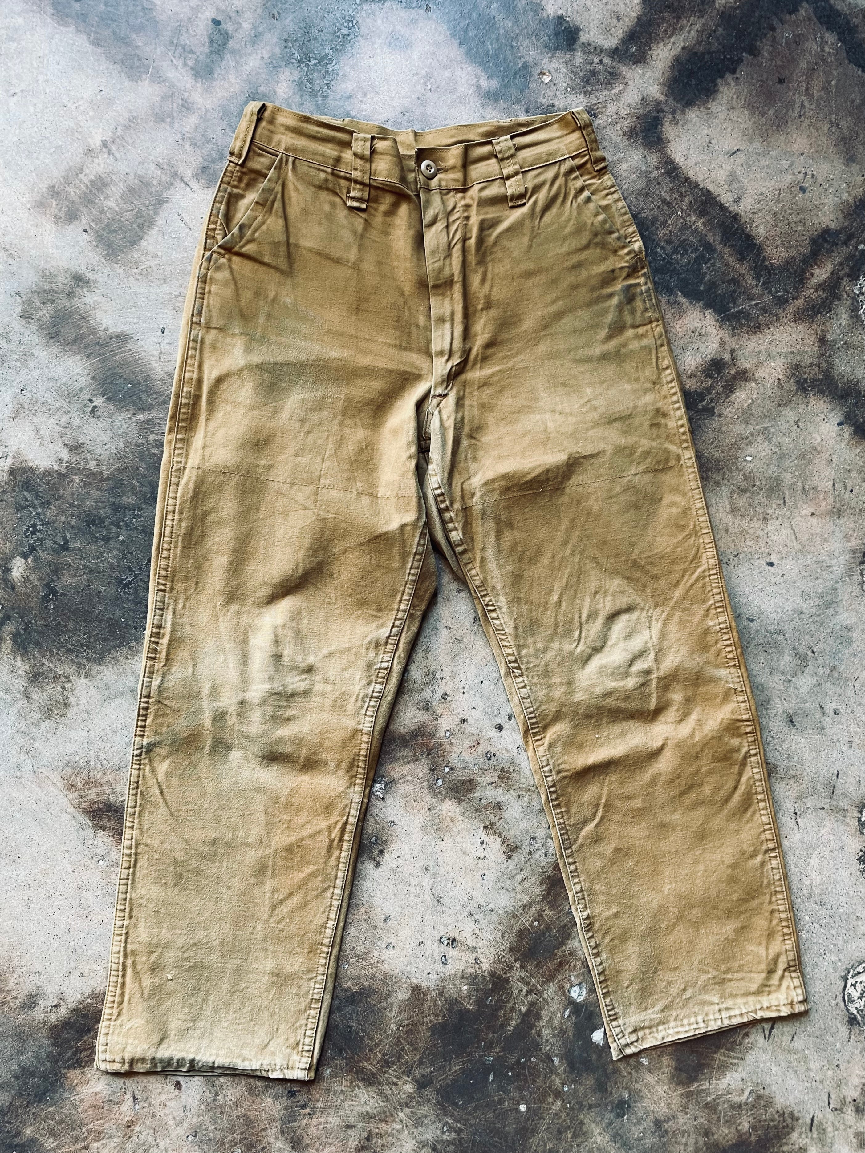 1960's Brush Master Canvas Hunting Trouser | 30R – Nylo Wool