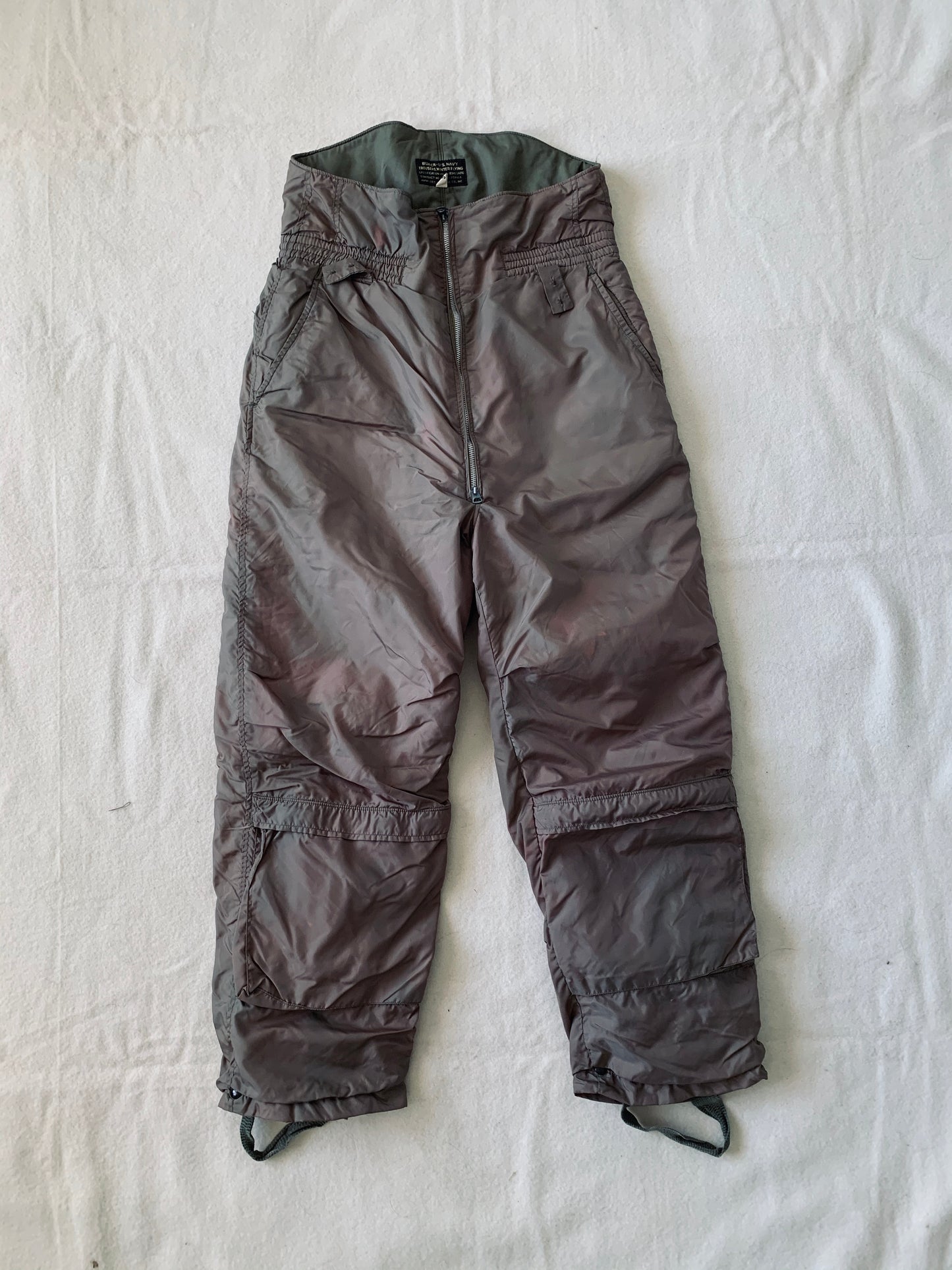 WWII Era Bauer US Navy Winter Flyer Trousers | Small