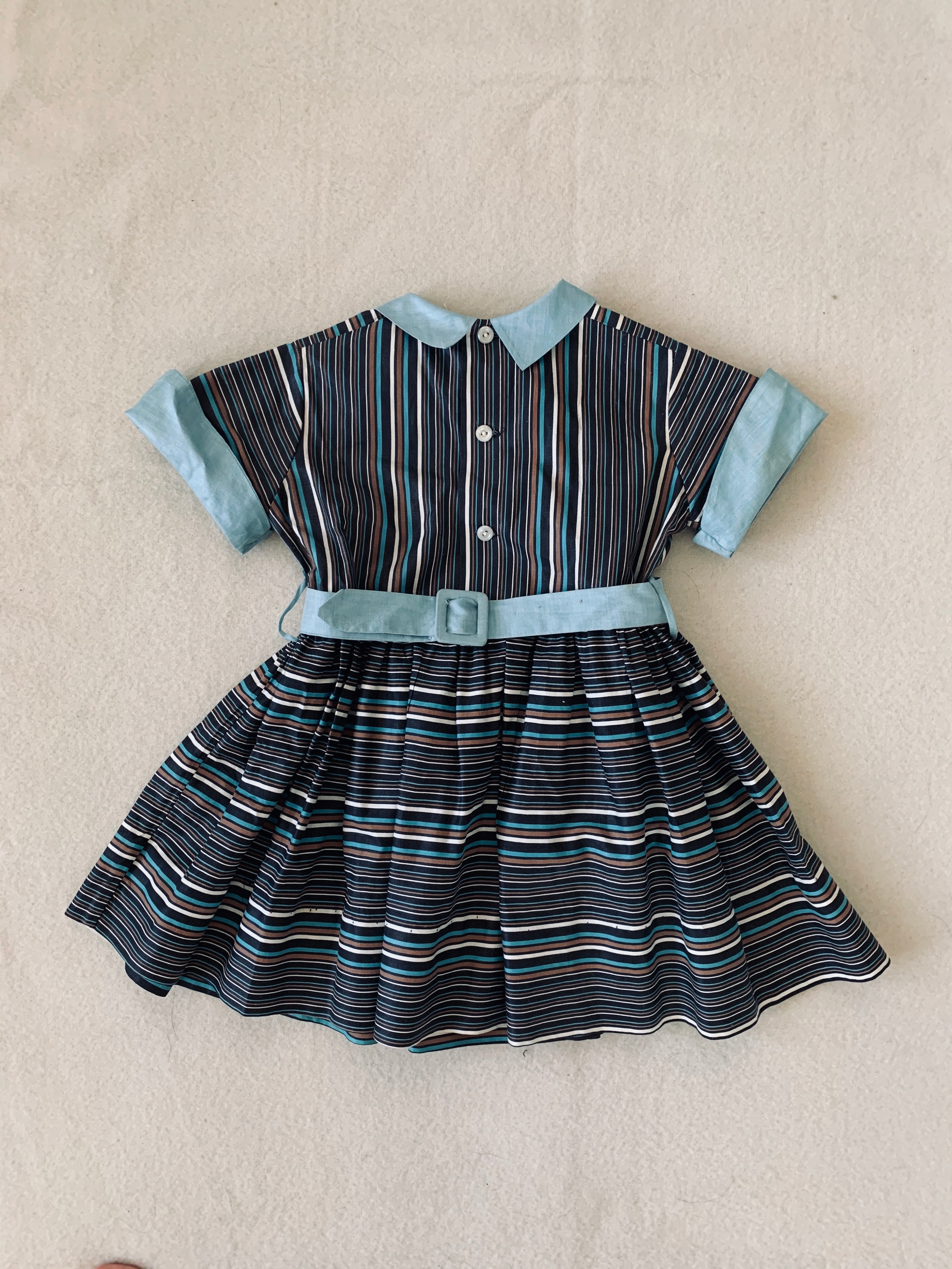 1950’s Cinderella Kids Striped Dress | Kids 3
