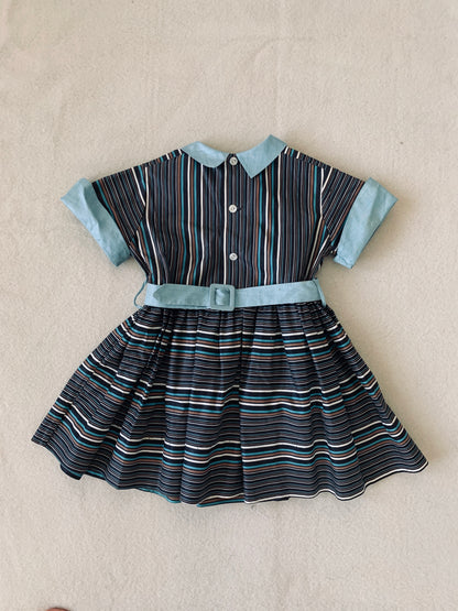 1950’s Cinderella Kids Striped Dress | Kids 3