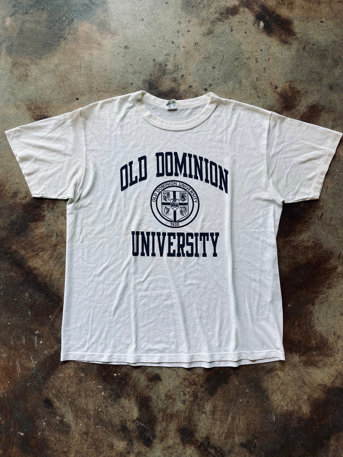 1980’s Champion Old Dominion University Tee | X-Large