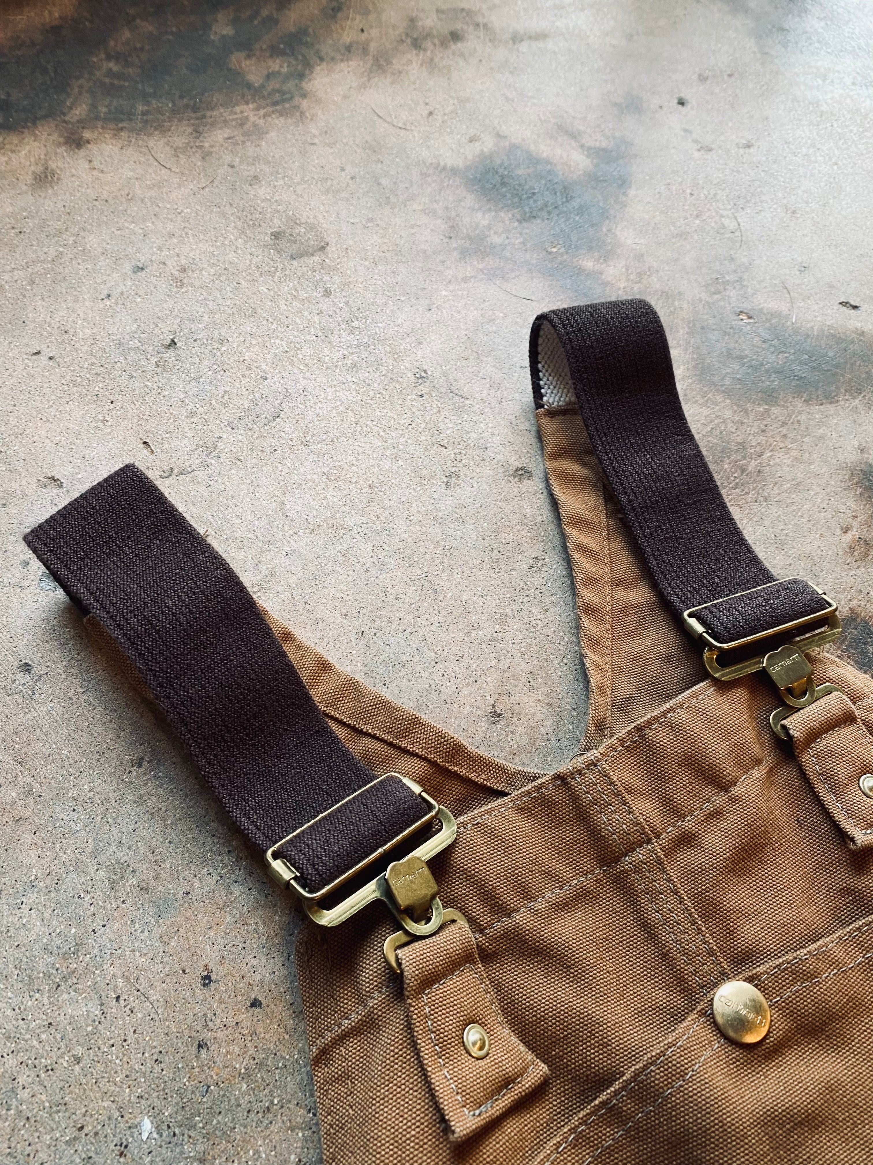1990s Carhartt Reinforced Knee Overalls | X-Small