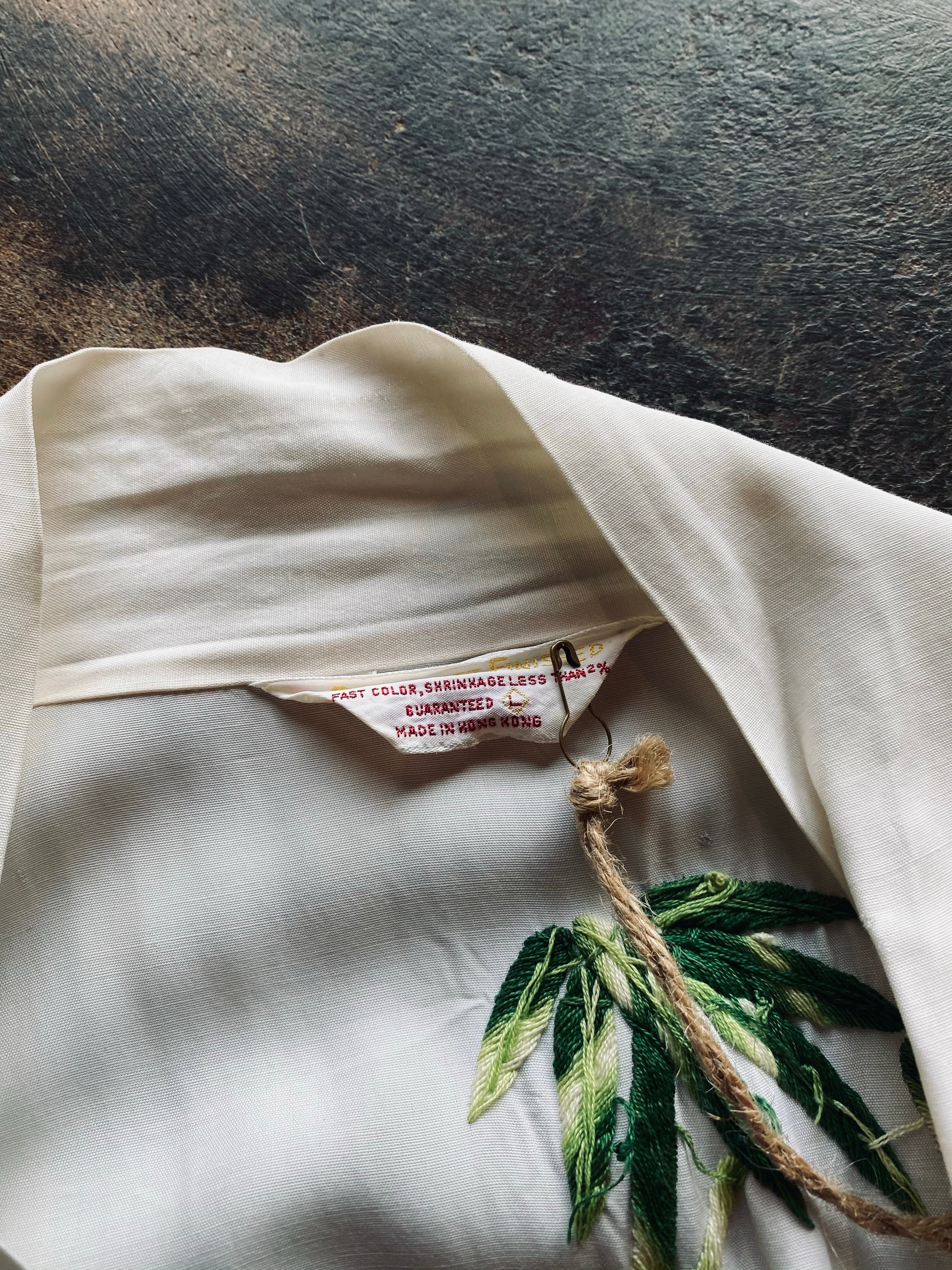 Bamboo Embroidered Queen-Set Finish Robe