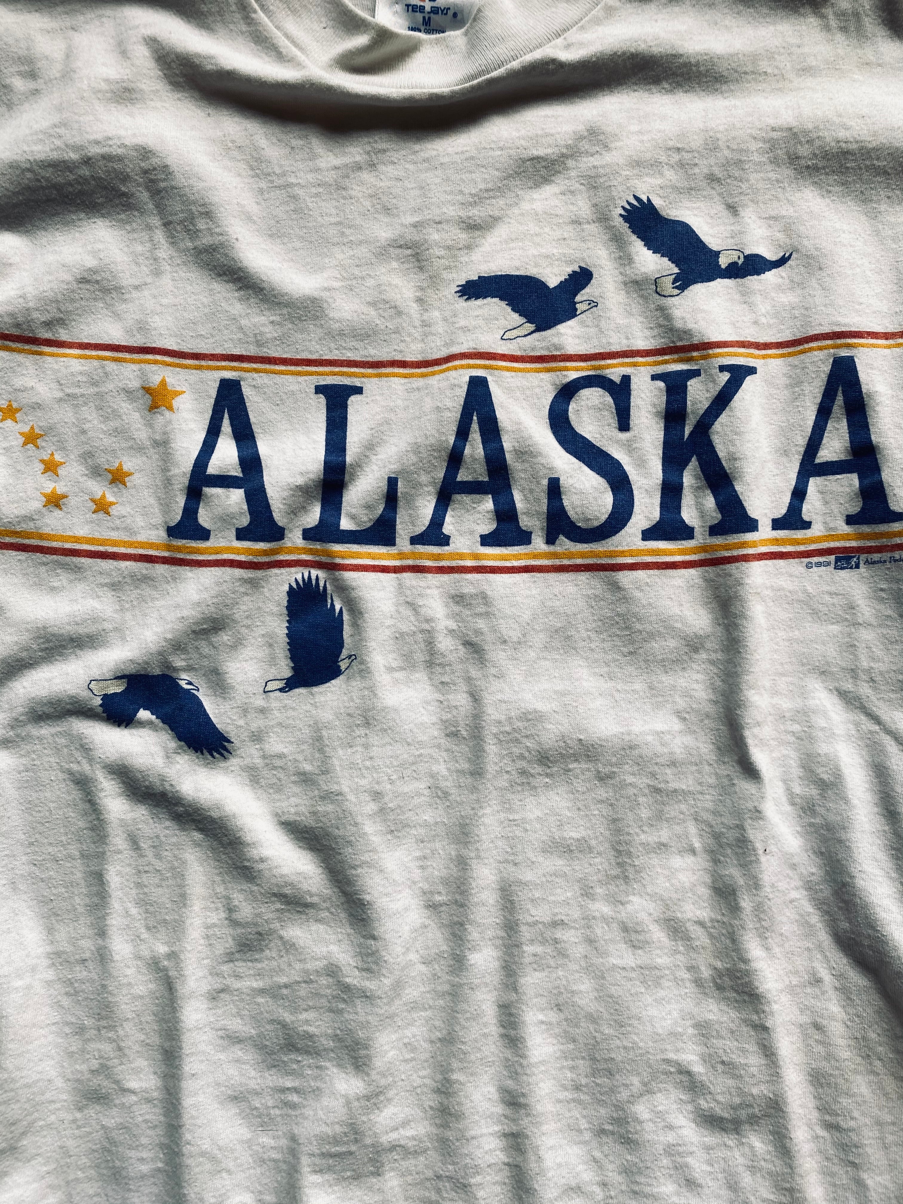1991 Sof-Tee “Alaska” Souvenir Tee | Medium