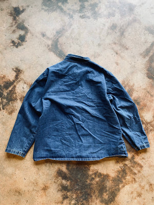 Vintage Steel Grip Denim Chore Coat