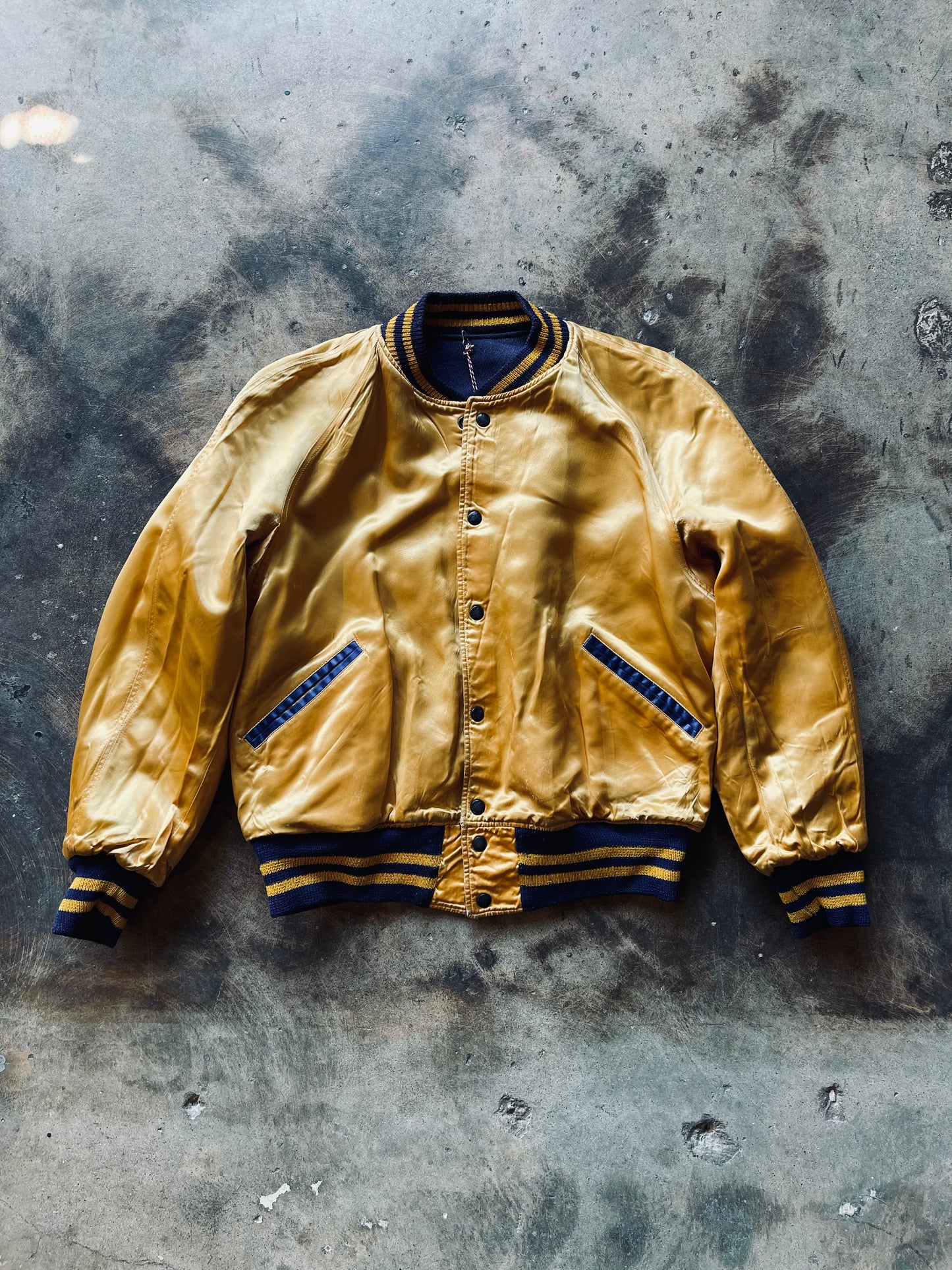 1950’s Lowe & Campbell Reversible Letterman Jacket | Medium