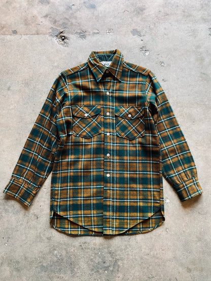 1970’s Woolrich Plaid Shirt | Small