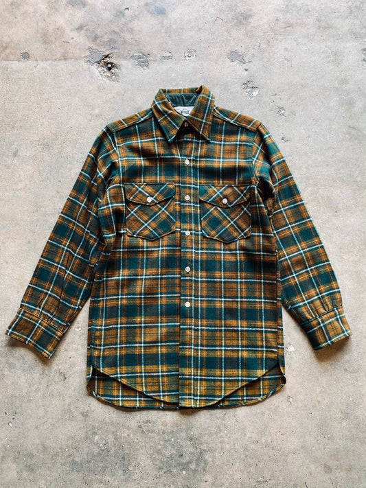 1970’s Woolrich Plaid Shirt | Small