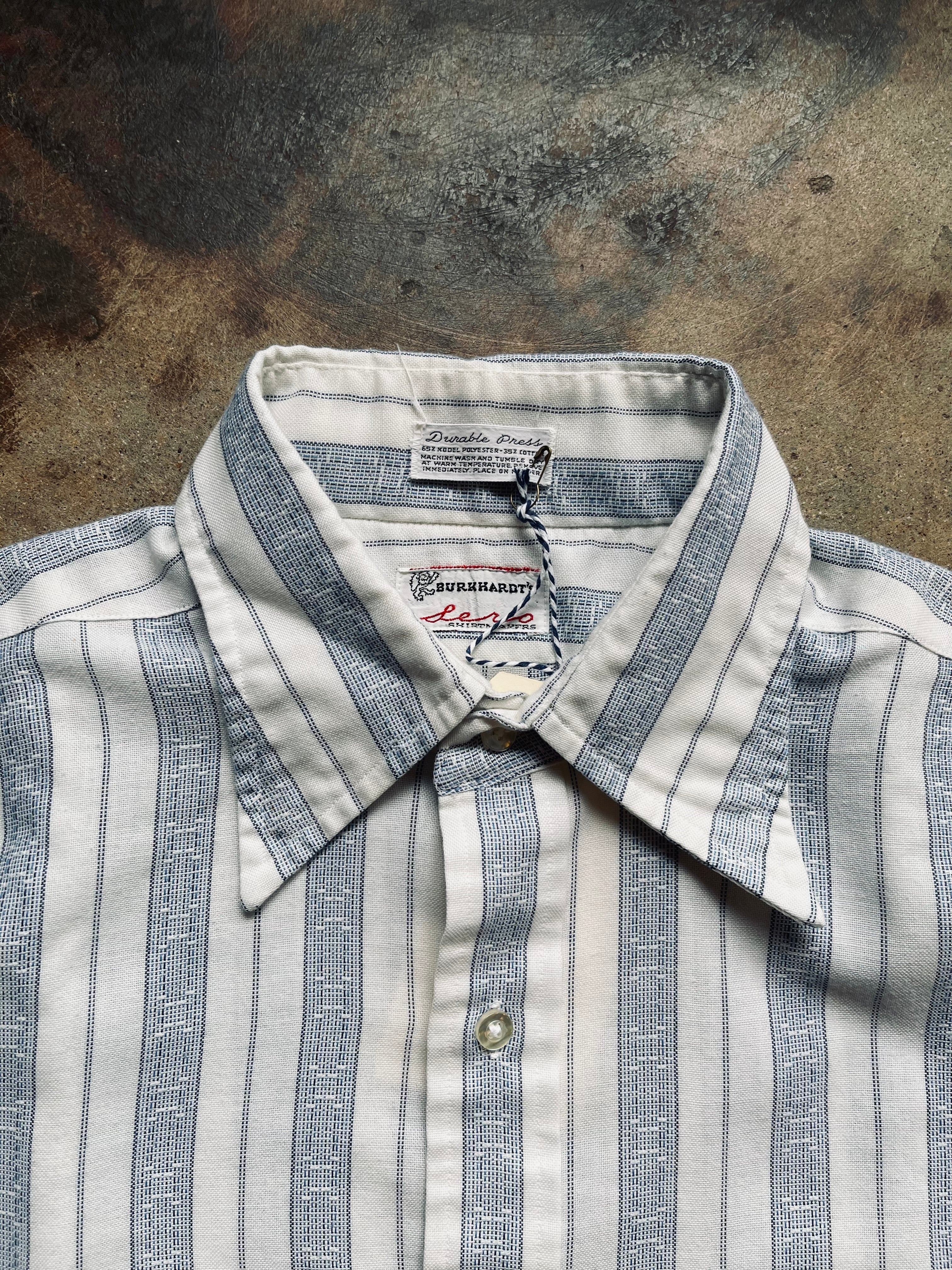 1970s Burkhardt’s Stripe Button Up