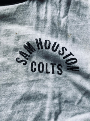 1960’s Russell Southern “Sam Houston Colts” Ringer Tee | Medium