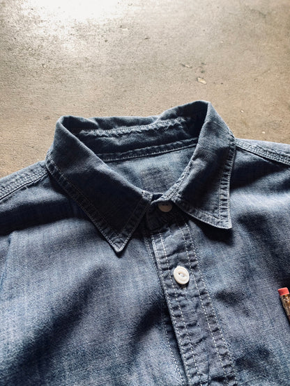 Vintage Double Pocket Work Shirt