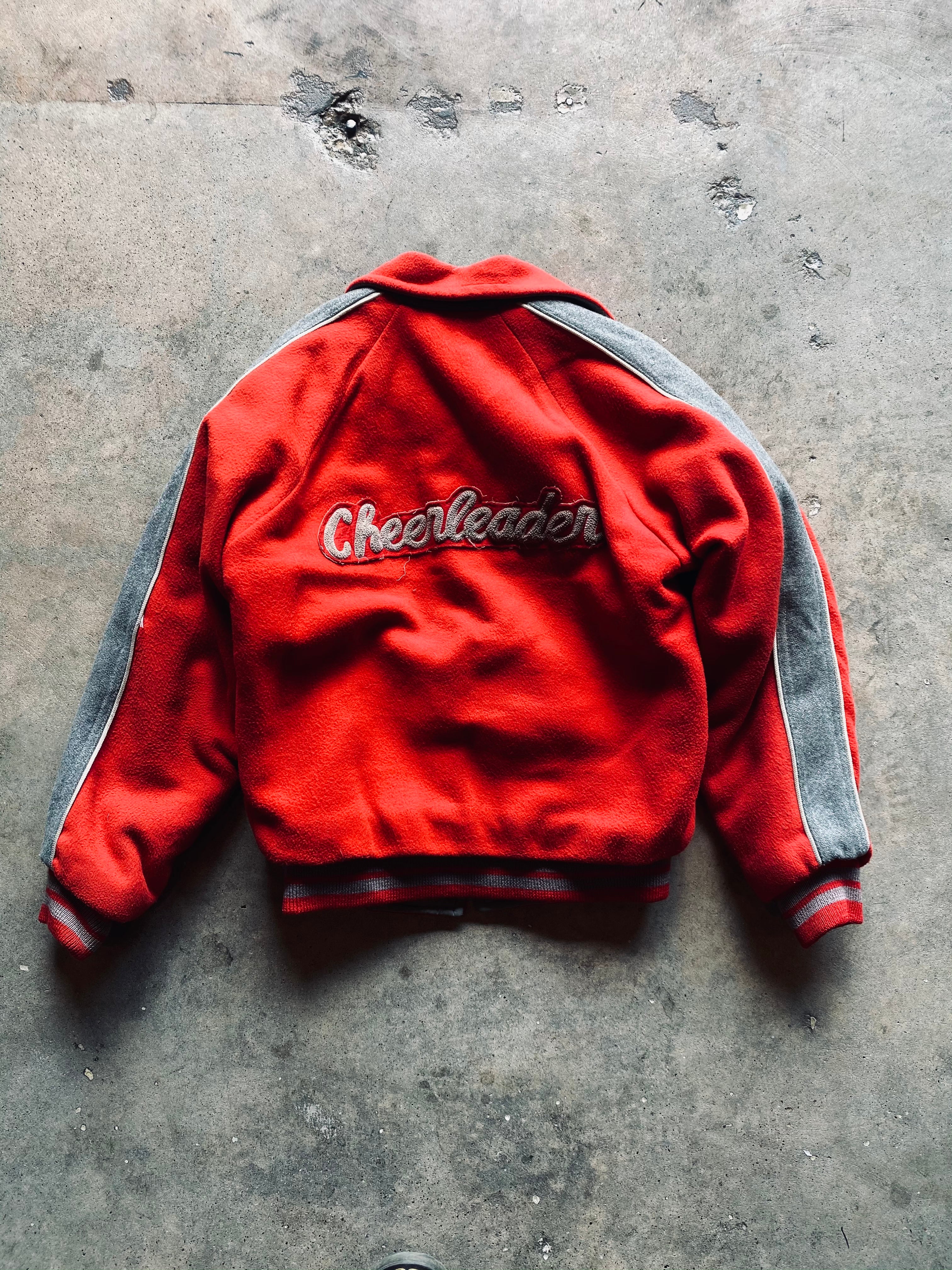 1980's Letterman Jacket with Hood