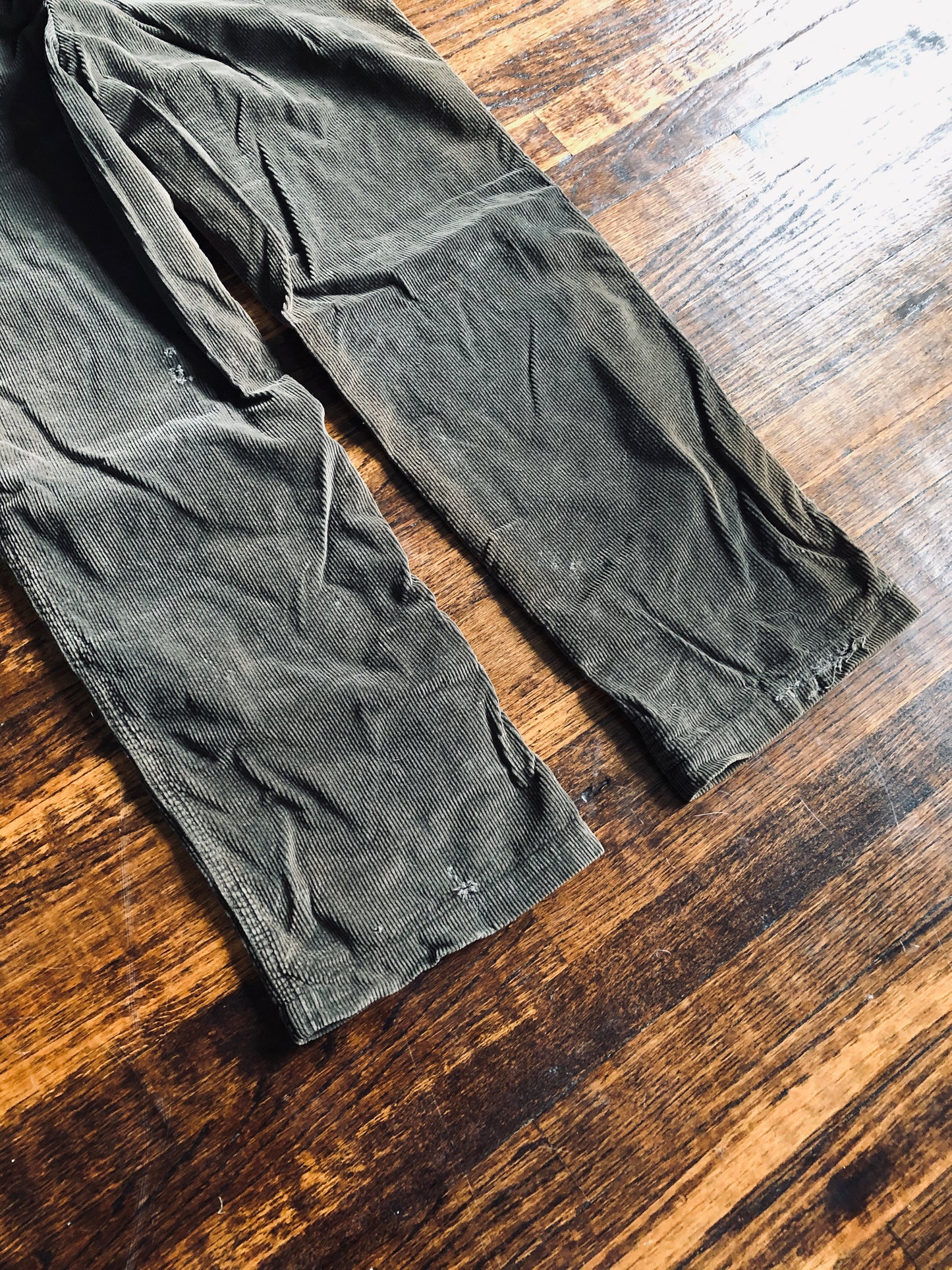 Vintage Hand-mended Corduroy Trousers