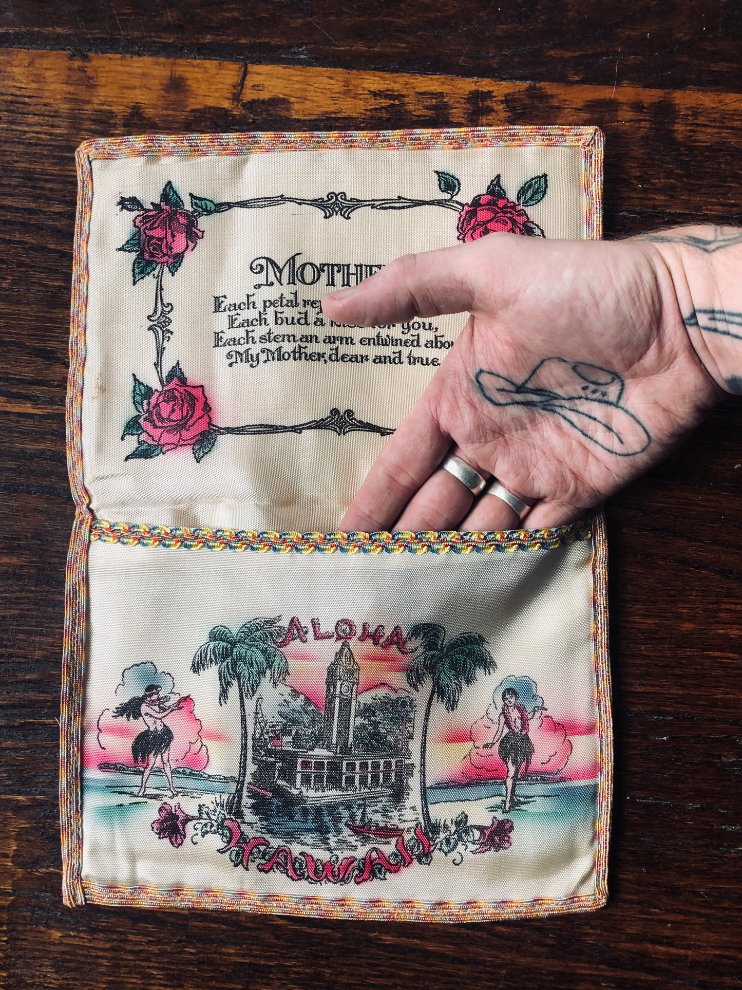 1950’s US Navy Souvenir Mother’s Day Gift Clutch