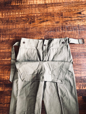 Vintage French Military Motorcycle Trouser