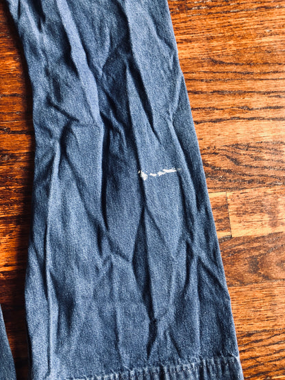 Vintage Seafarer Naval Denim Trousers | 27R