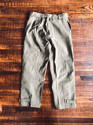 Vintage French Military Motorcycle Trouser