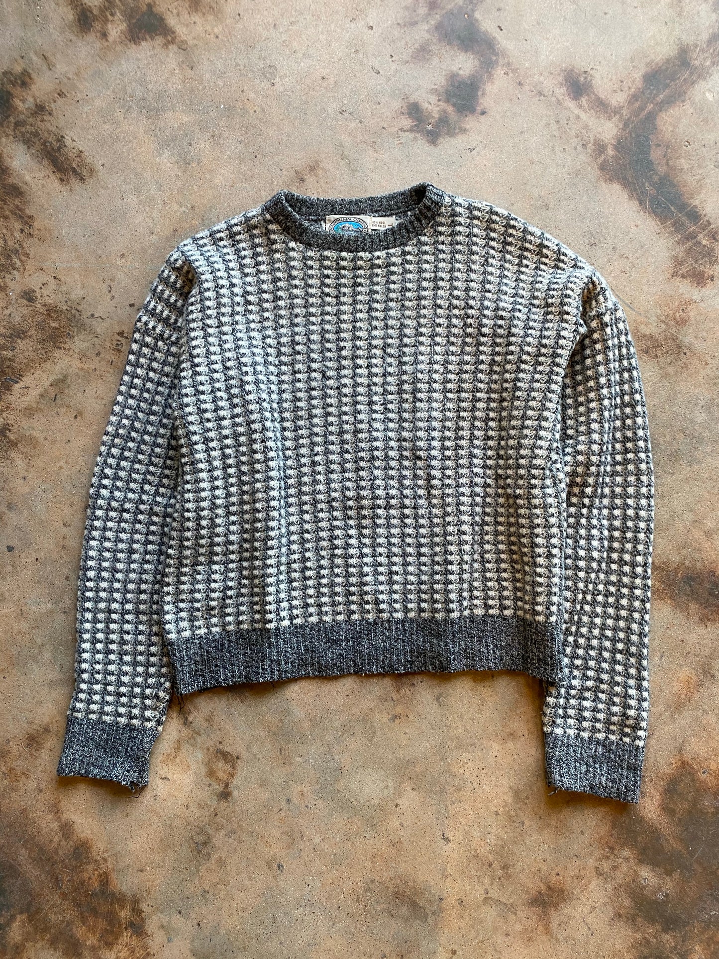 1980s Environmental Clothing Co Pattern Sweater