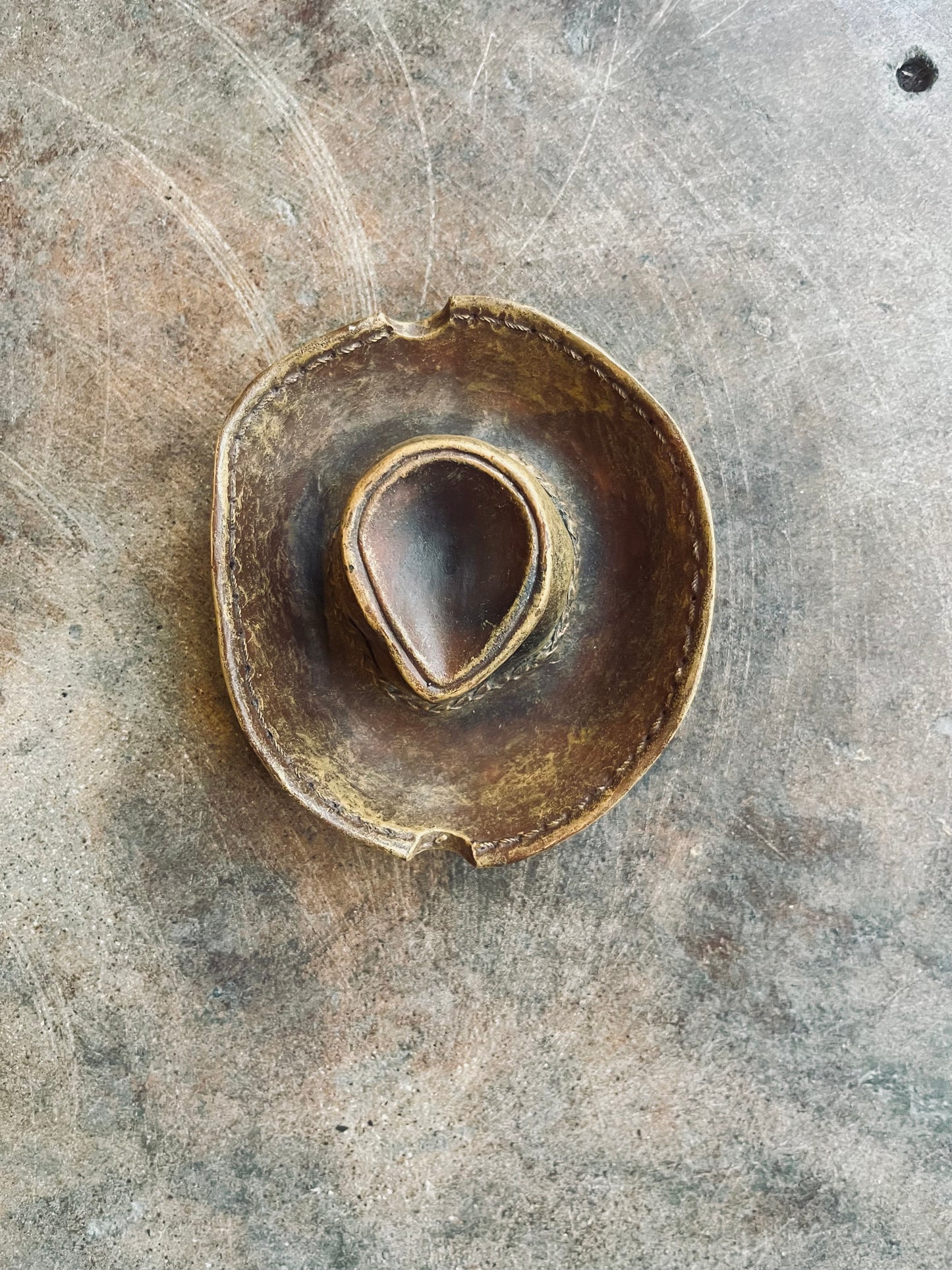 Vintage Cowboy Hat Ashtray